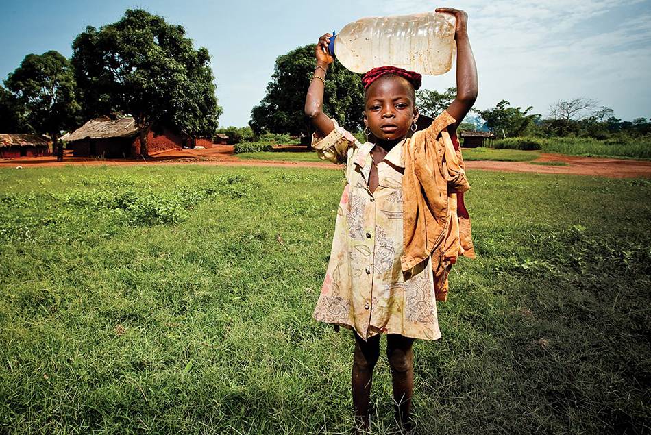 New clothes for highland children